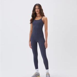 Adanola full length unitard in coffee bean